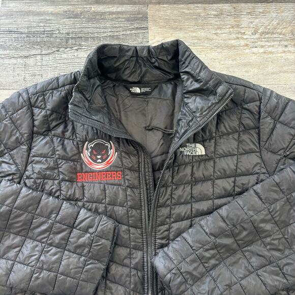 The North Face ThermoBall‎ Trekker Jacket MIT Engineers Black Womens 2XL Puffer - Picture 1 of 12